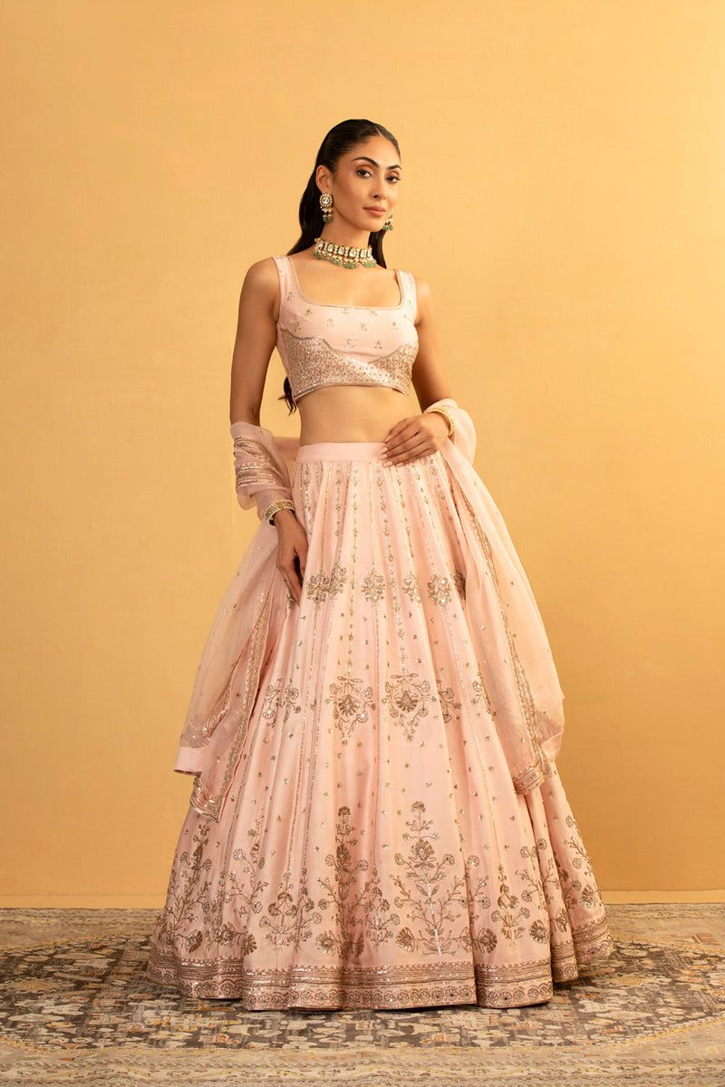 Pink Lehenga Set