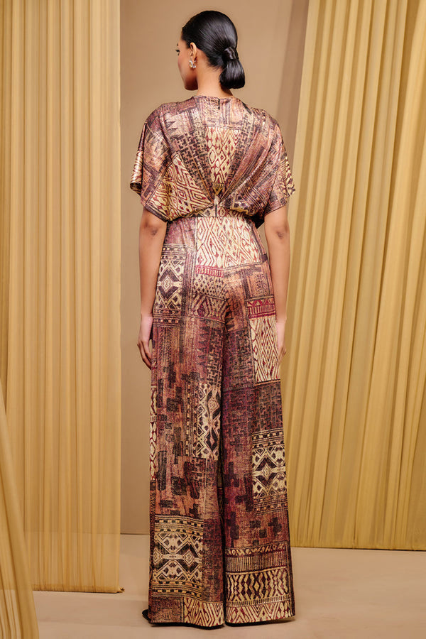 Signature Printed Jumpsuit