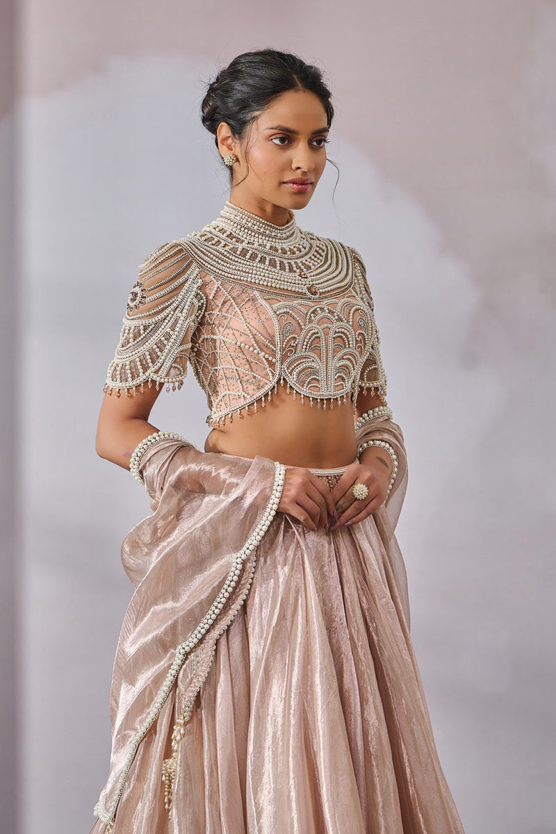 Blouse Drape Lehenga