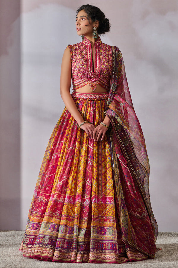 Blouse Dupatta Lehenga