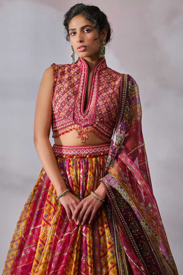 Blouse Dupatta Lehenga