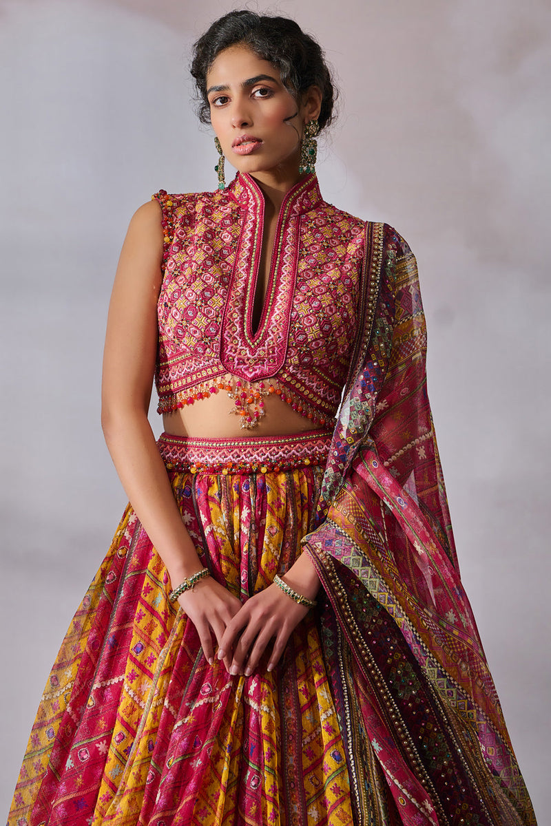 Blouse Dupatta Lehenga