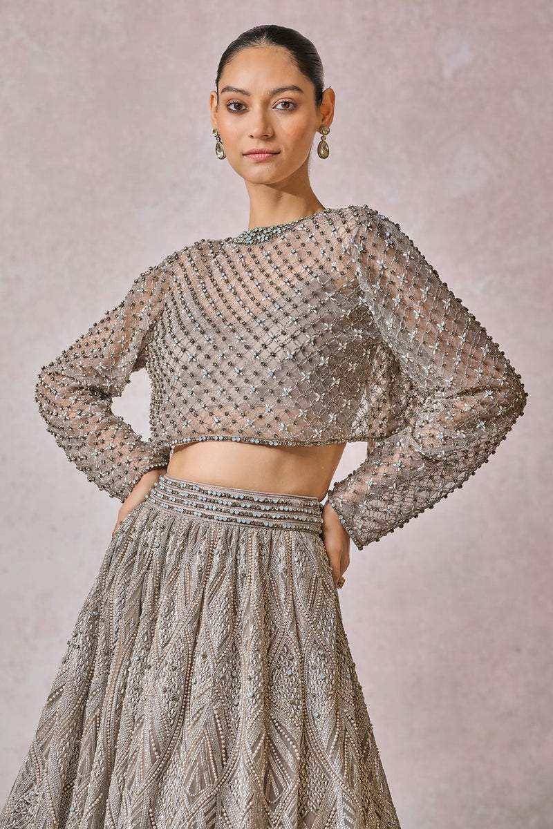 Bustier Top Lehenga