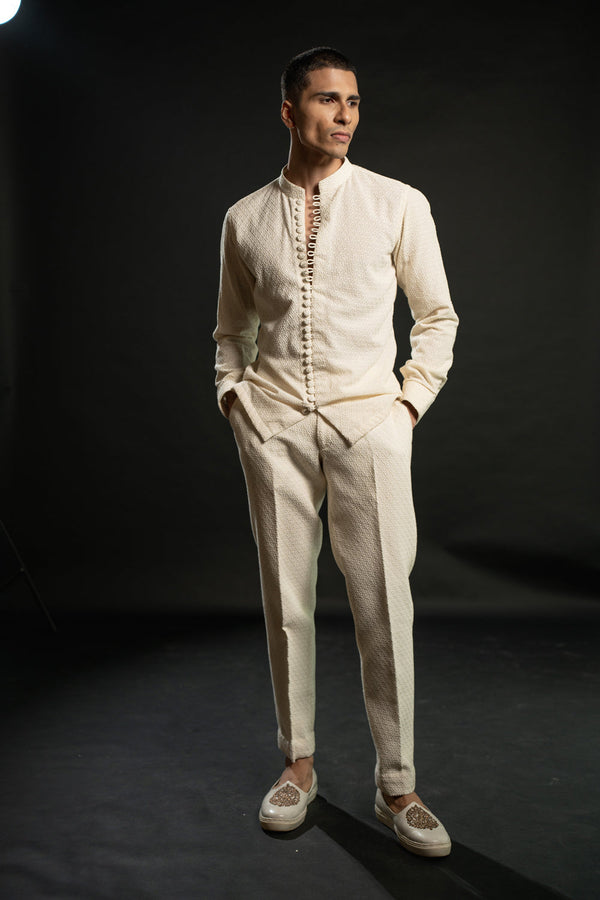 Ivory Jacket Tonal Set