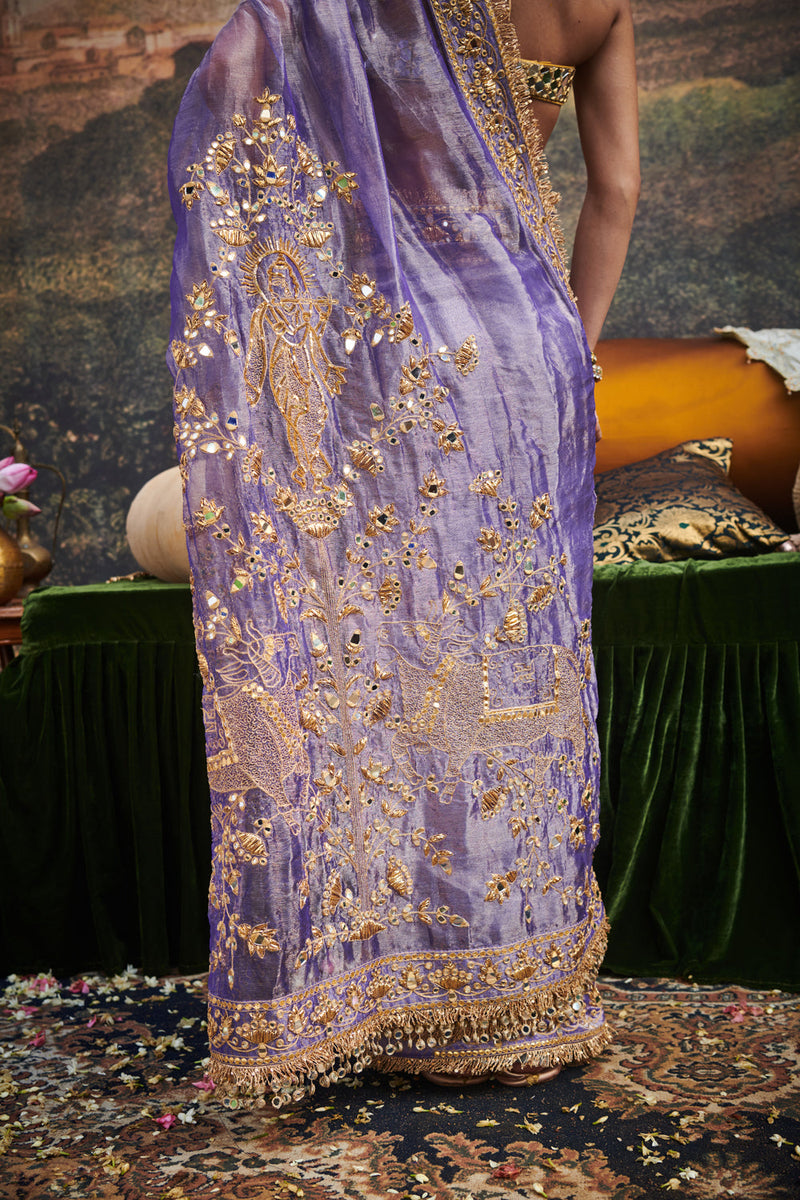 Krishna Leela Saree