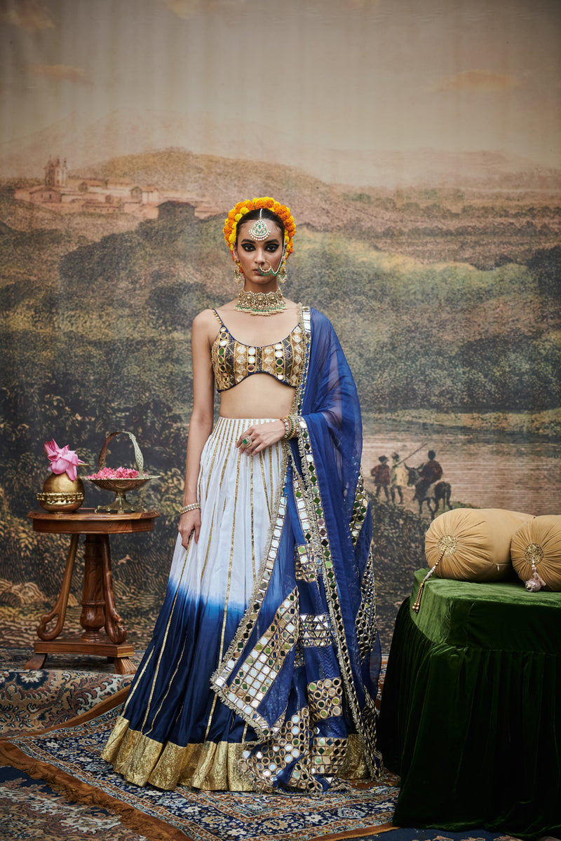 Neel Ruba Lehenga