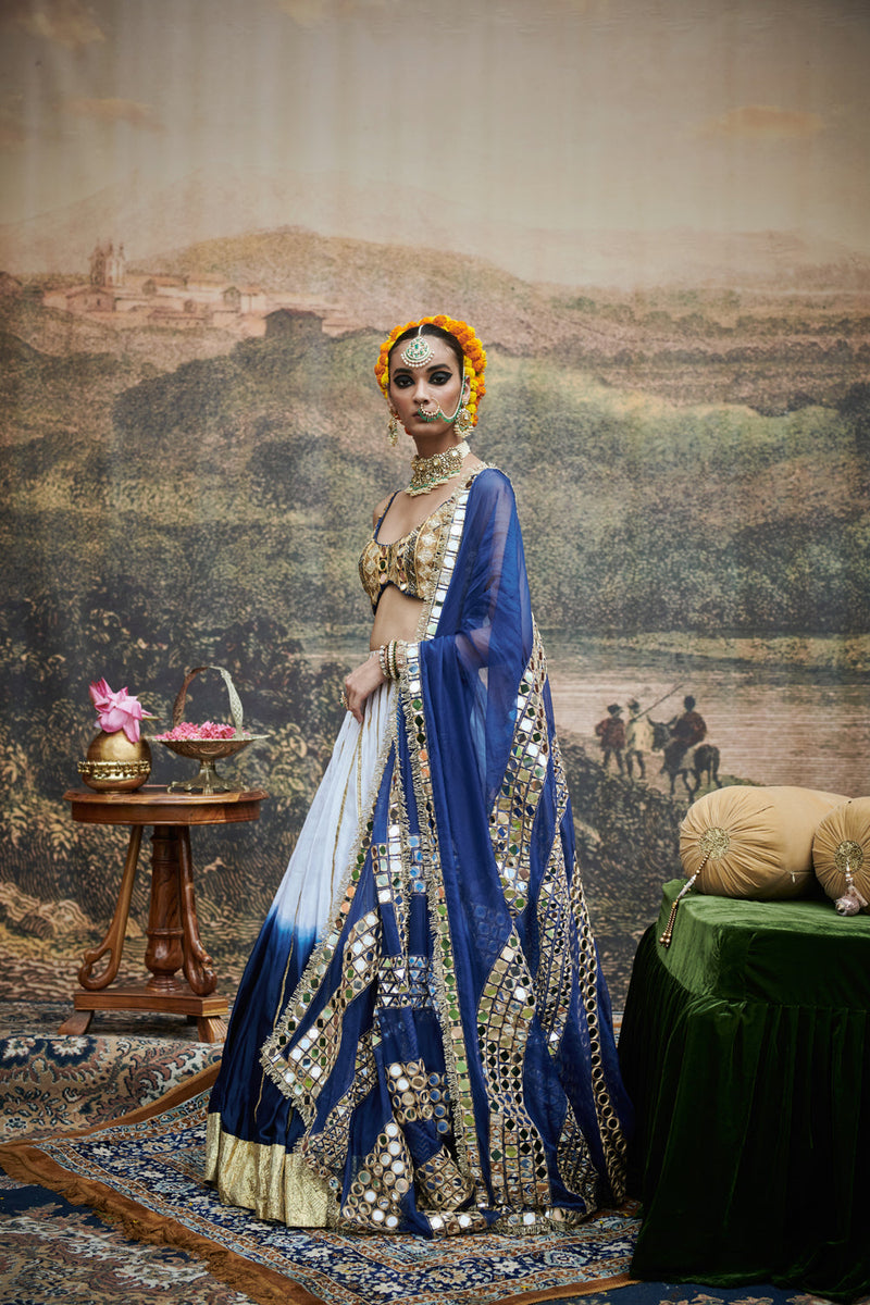 Neel Ruba Lehenga