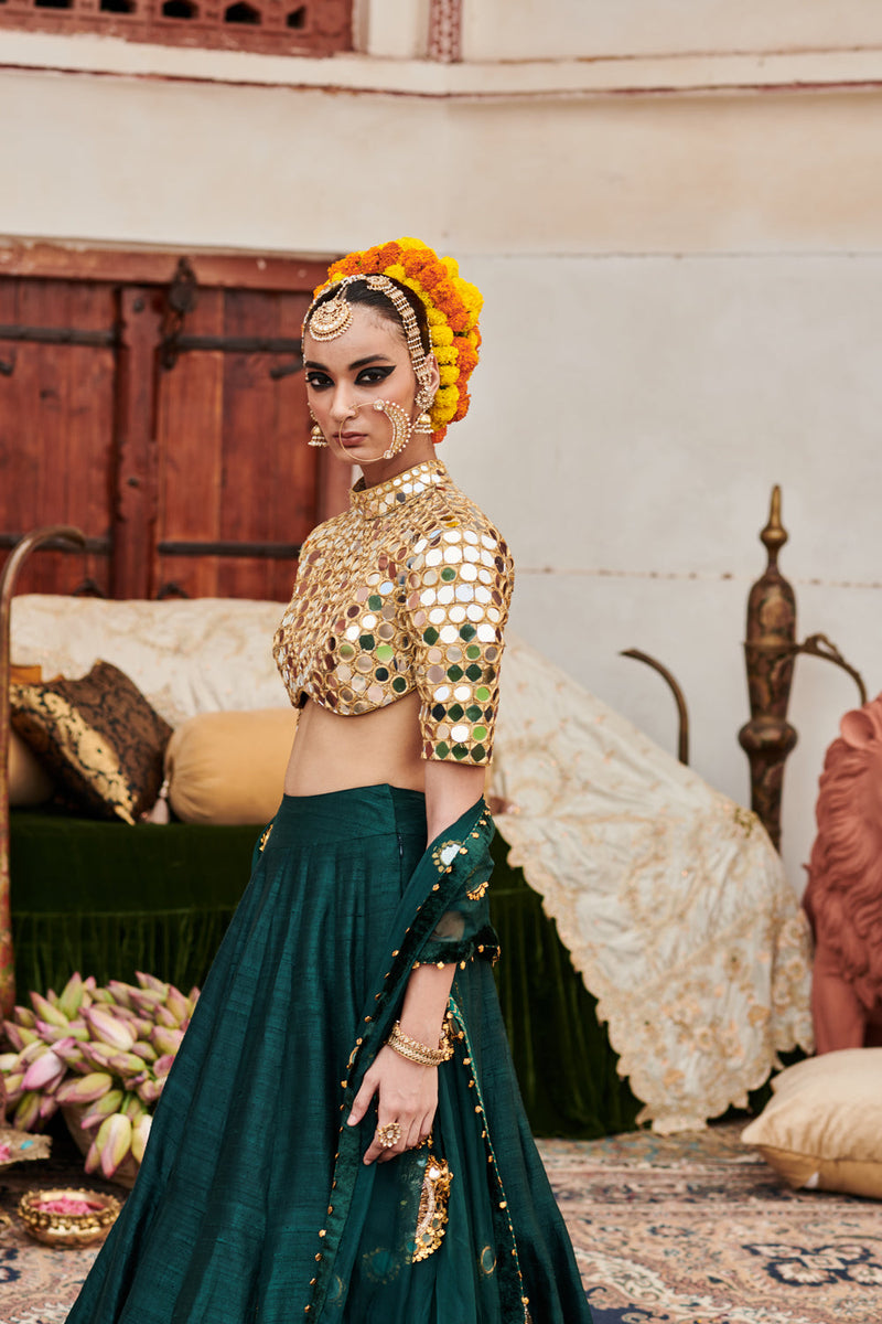 Zamurd Lehenga B