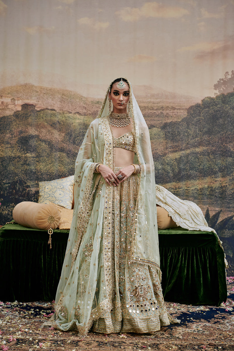 Noor Jahan Lehenga And Veil