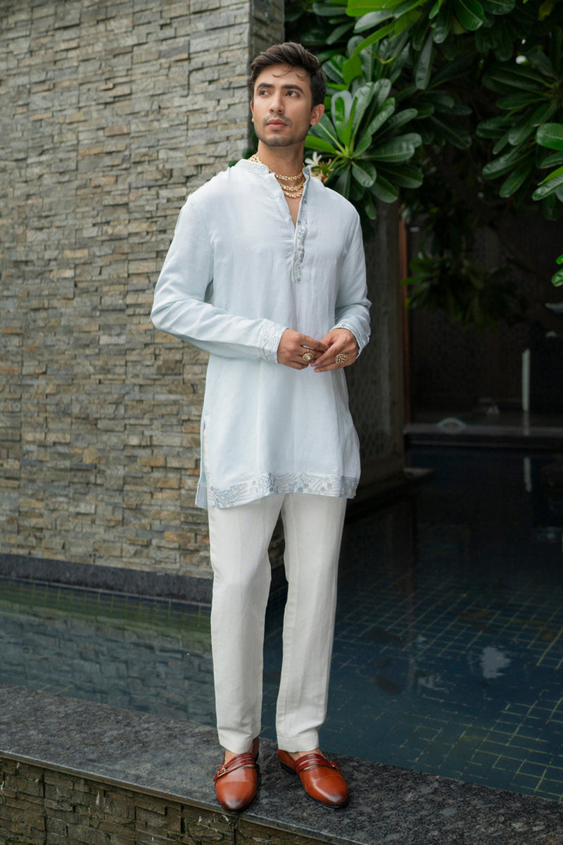 Arctic Bloom Kurta Set