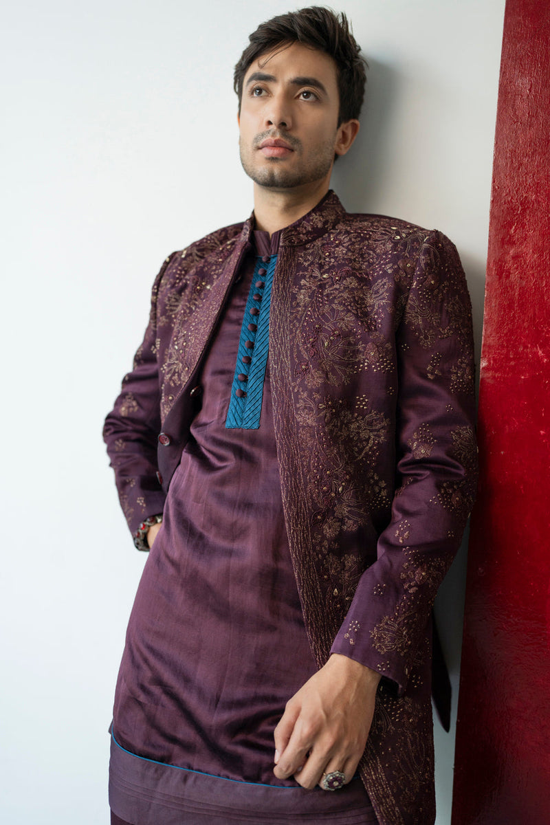 Jewel Orchid Kurta Set