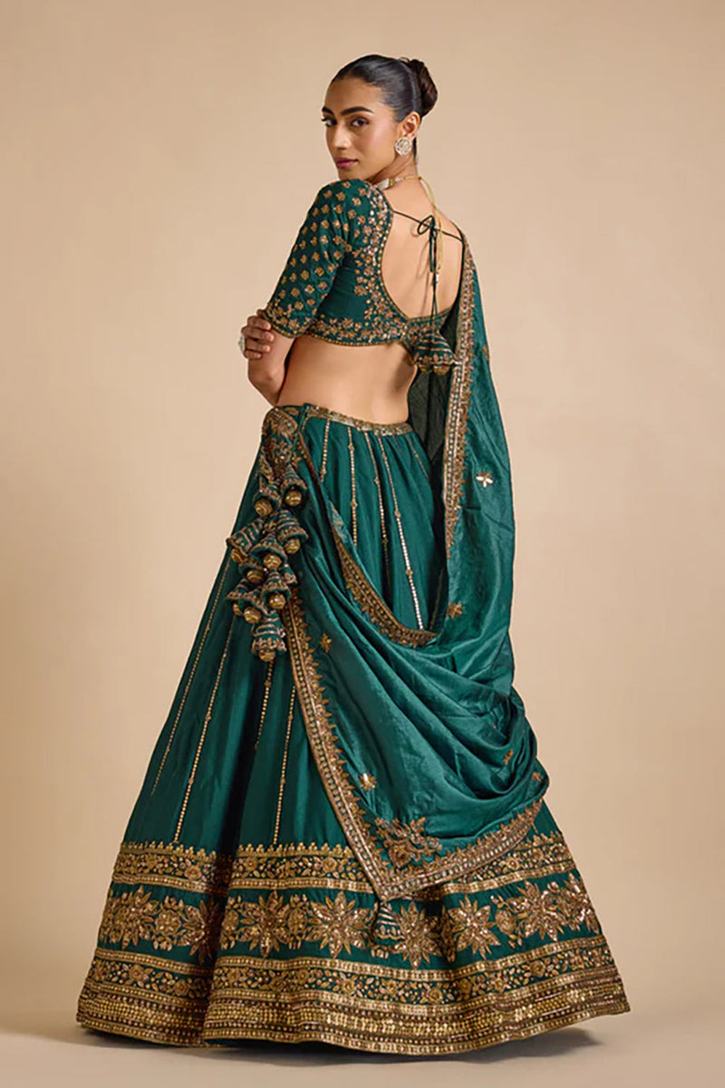 Jade Lehenga Set