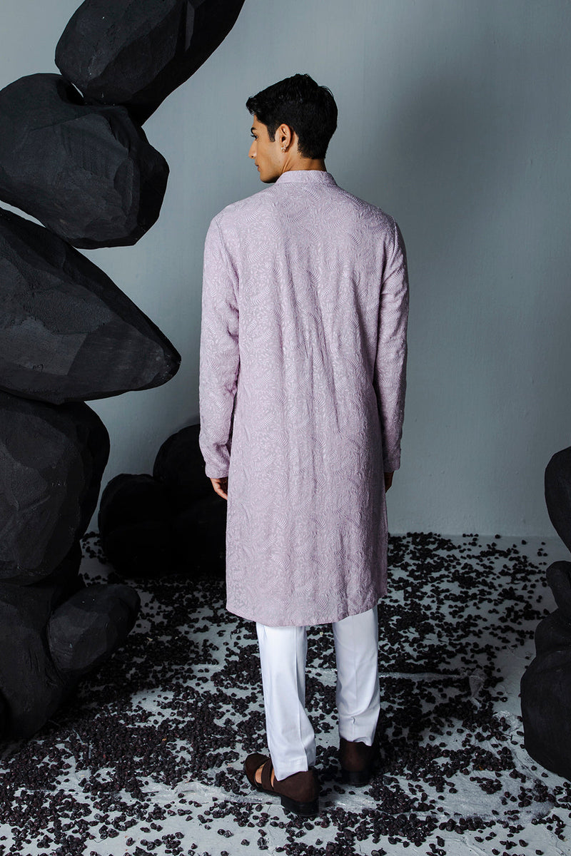 Misty Lilac Kurta Set