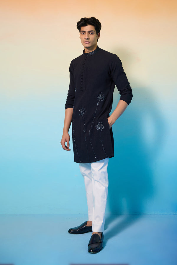 Crinckled Kurta Set