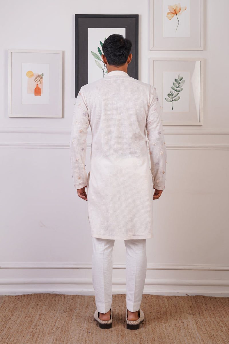 Crochet Kurta Set