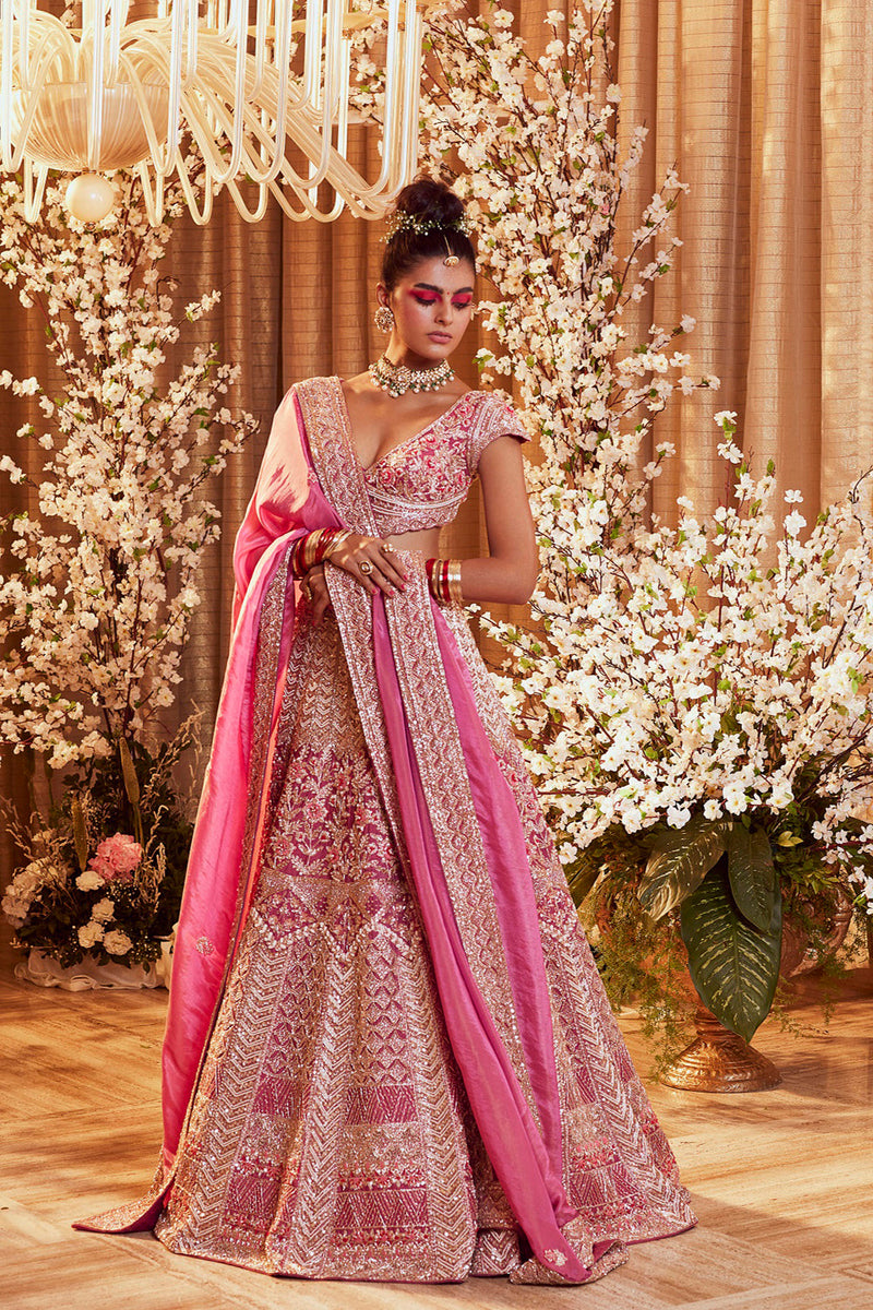 Lehenga, Blouse With Dupatta