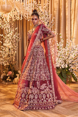 Lehenga, Blouse With Dupatta