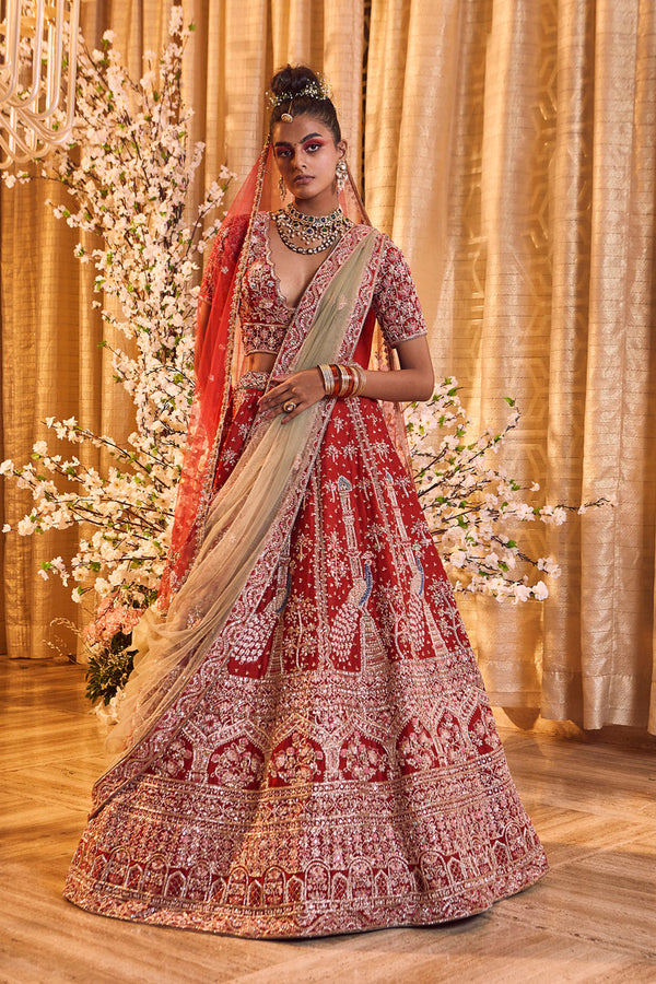 Lehenga, Blouse With Dupatta