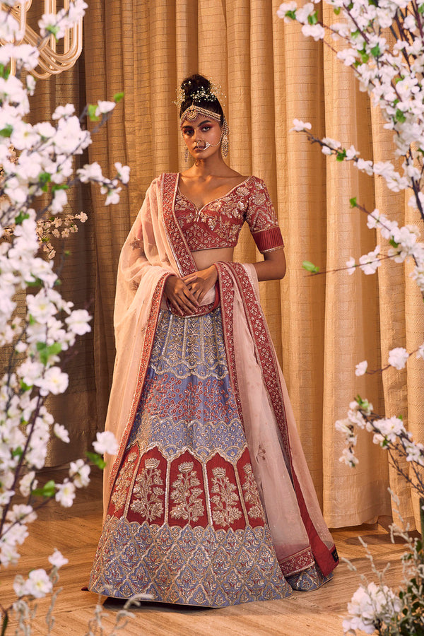 Lehenga, Blouse With Dupatta