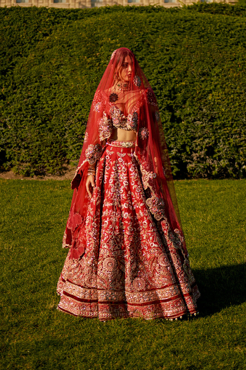 Red Lehenga Set