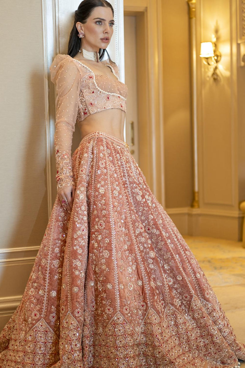 Peach Me Perfect Lehenga Set