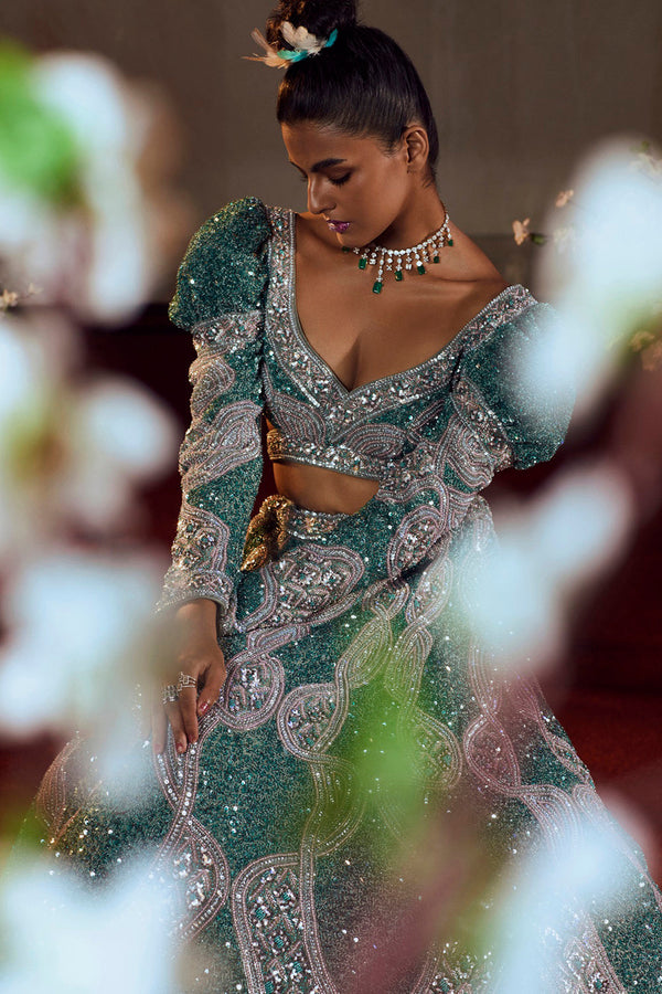 Lehenga, Blouse With Dupatta