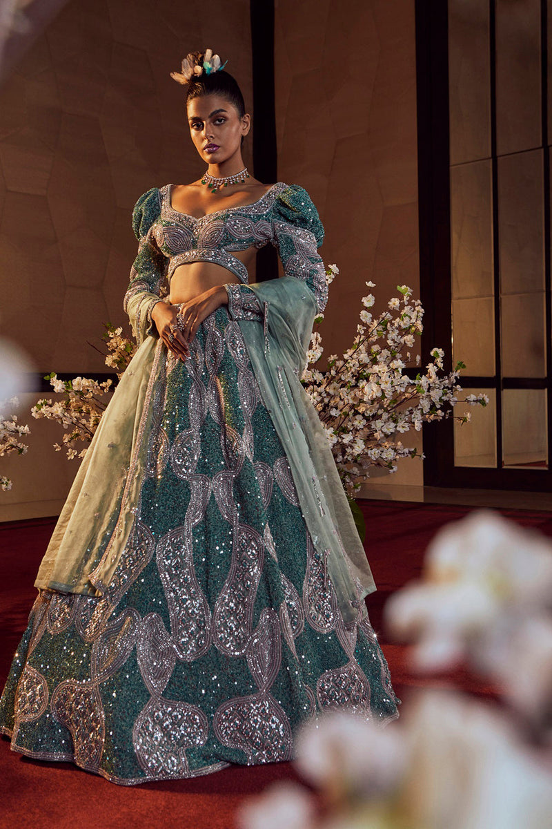 Lehenga, Blouse With Dupatta