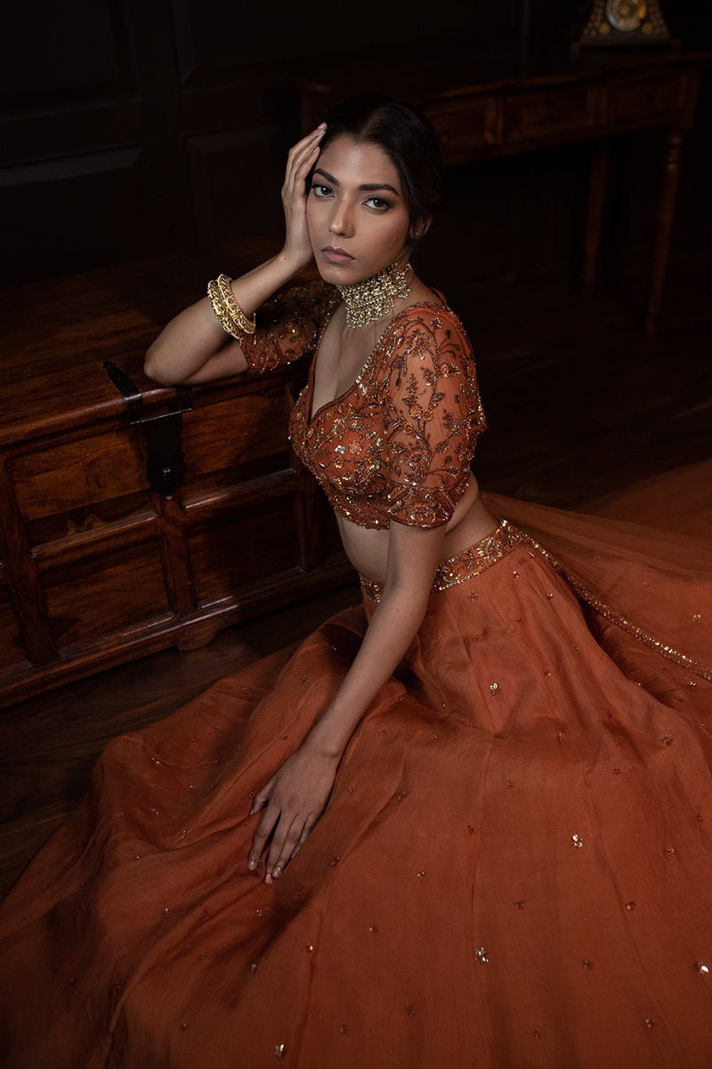 Celosia Lehenga