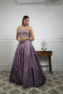 Lilac Dream Lehenga