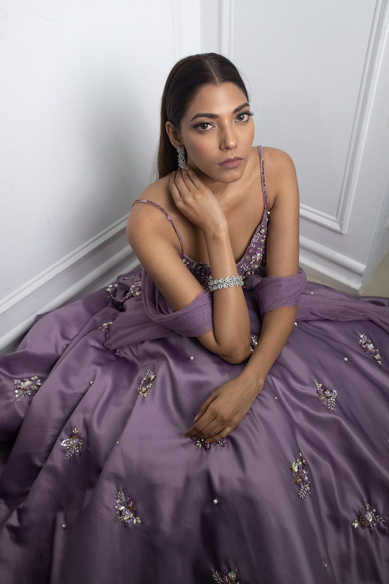 Lilac Dream Lehenga