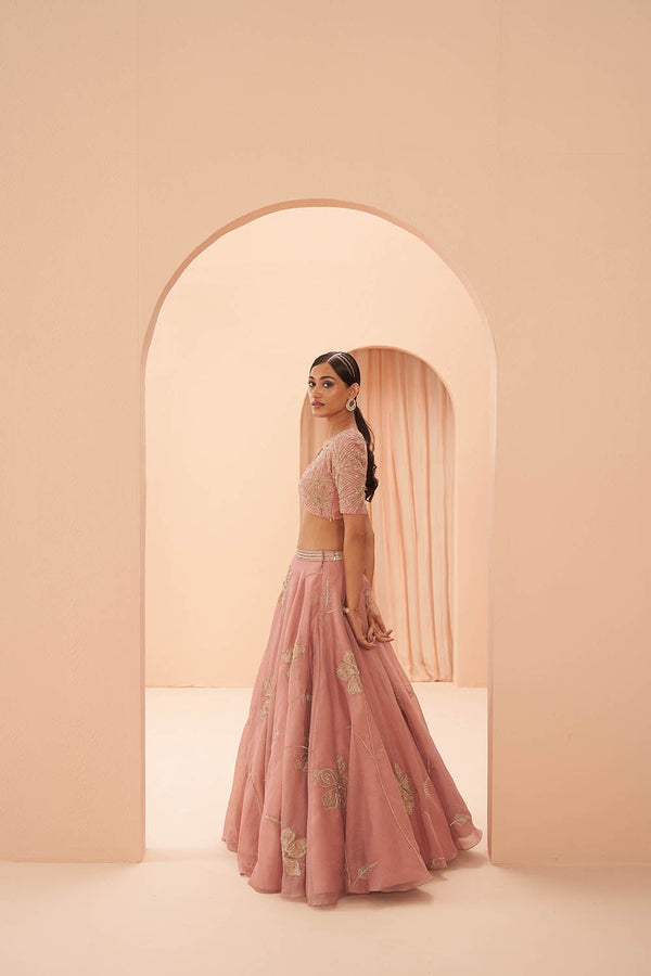 Orchid Pink Lehenga Set