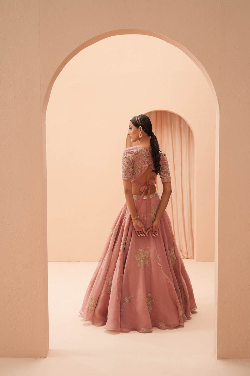 Orchid Pink Lehenga Set