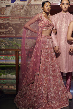 Mauve Lehenga