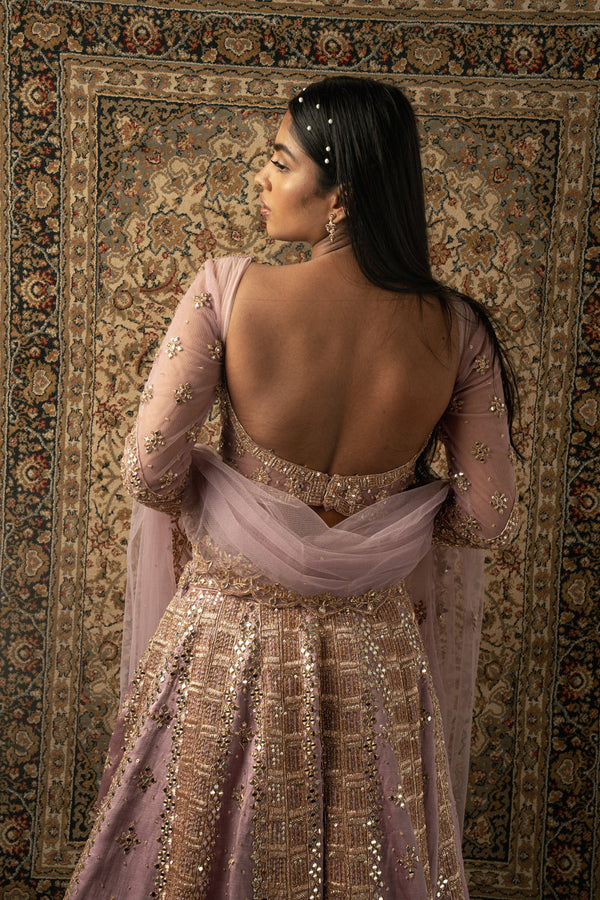 Lilac Lehenga