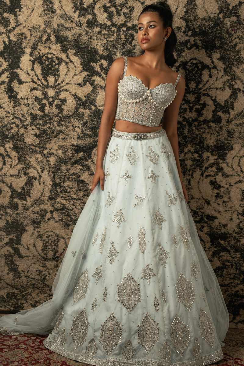 Starry Lehenga Set