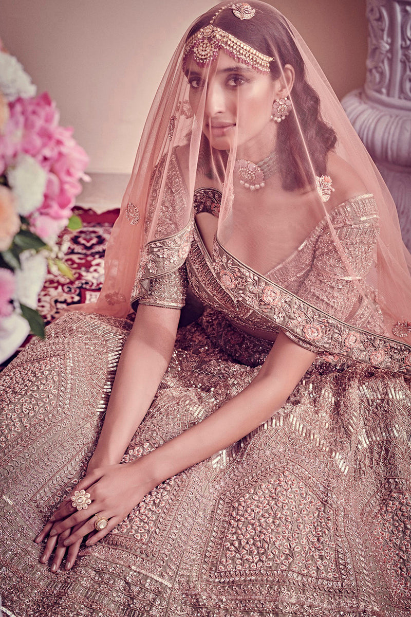 Sage Green Lehenga