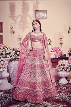 Mulberry Pink Lehenga