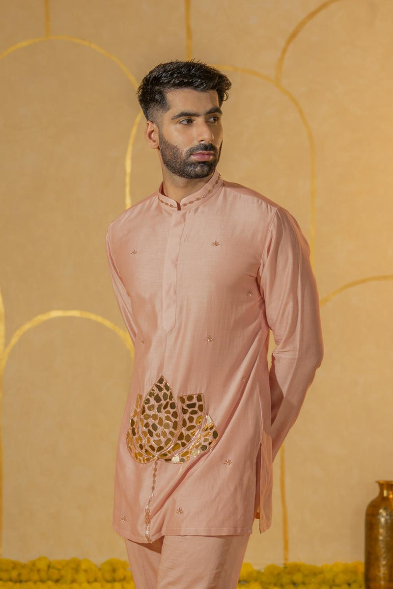 Lotus Mosaic Short Kurta Set