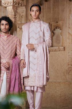 Pale Pink Sherwani