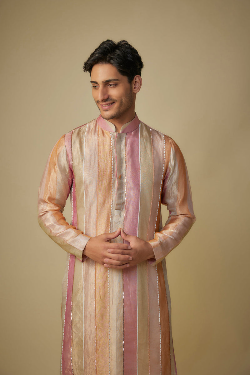 Multicolour Kurta Set