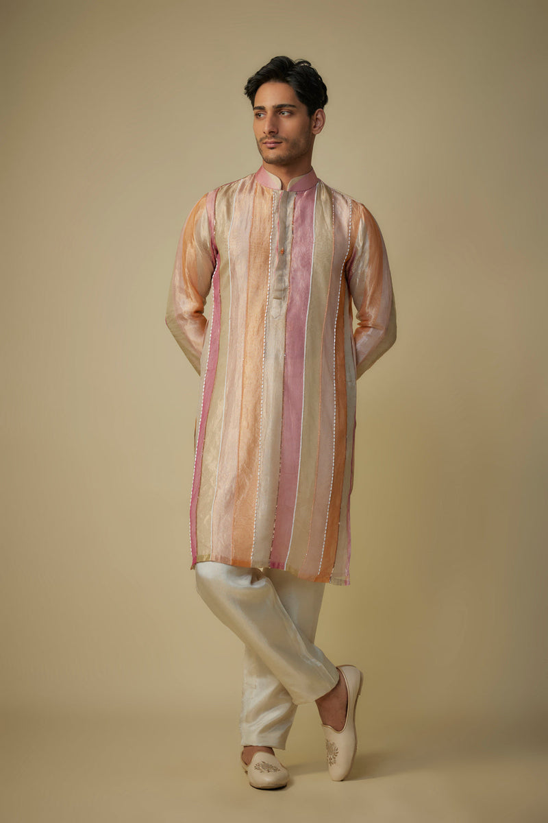 Multicolour Kurta Set