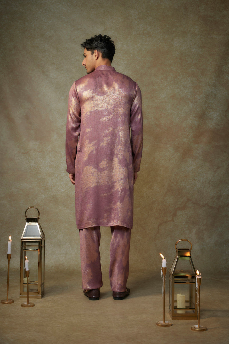 Maroon Kurta With Pant