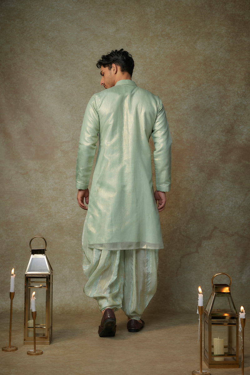 Sage Green Embroiderd Kurta Set