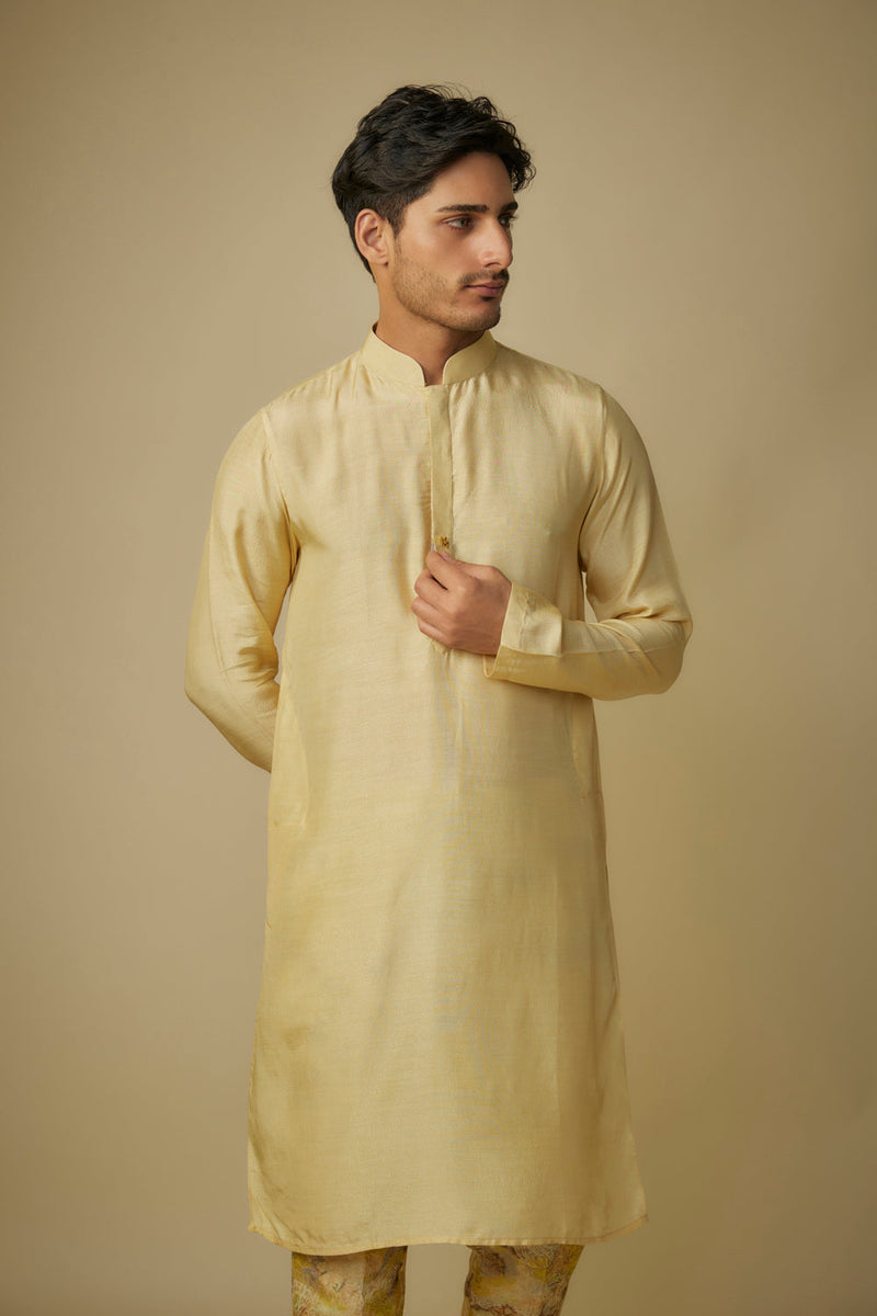 Yellow Kurta With Pant