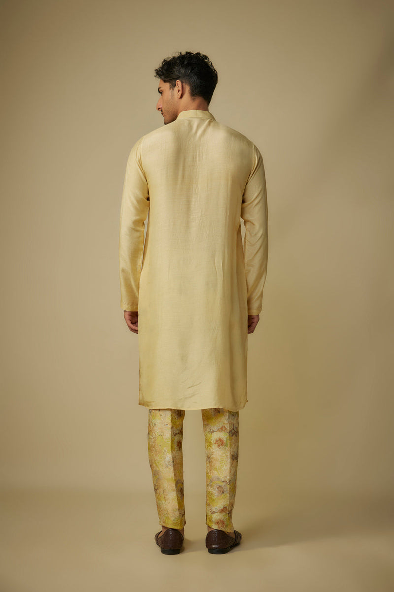 Yellow Kurta With Pant