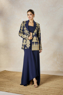 The Sanjh Bagh Blazer Set