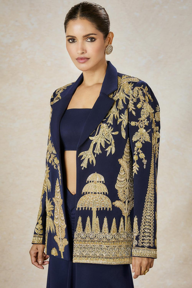 The Sanjh Bagh Blazer Set