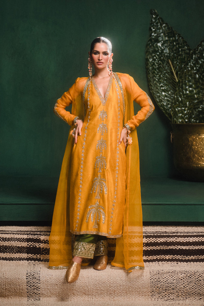 The Aam Panna Kurta Set