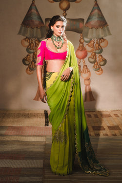 The Meetha Paan Saree