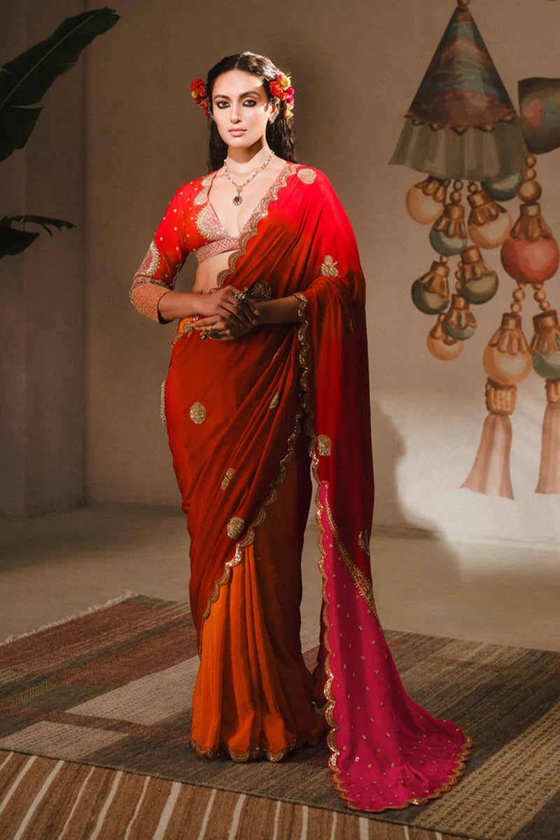 The Gulab Sherbet Saree